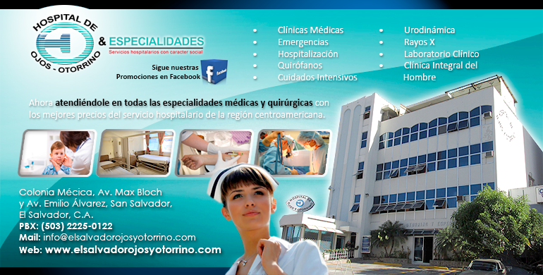 hospital de ojos otorrio y especialidades